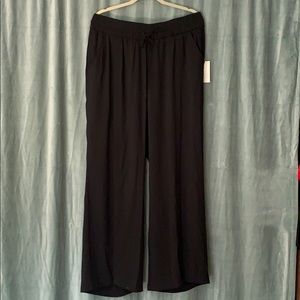 A New Day Black spilt front leg pants